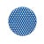Wood Tobias 24 in. Seat Height Round Rattan Backless Counter Stool, Blue/White Dot / Natural Rattan Frame For Sale - Image 7 of 8