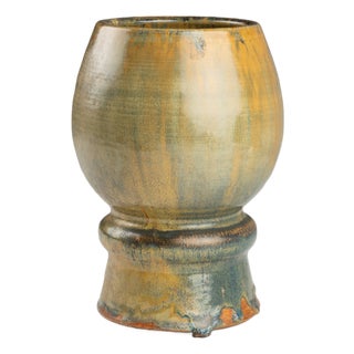 Glazed Stoneware Ceramic Vase by Abbé Pacton, 1890s For Sale