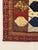 Traditional Americana Geometric Quilted Textile Art, Brown, Navy, Cream For Sale - Image 9 of 12