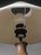 Mid-Century Modern White Ceramic Shade Table Lamp, 1960s For Sale - Image 3 of 8