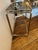 Midcentury Modern Italian Brass & Smoked Glass Bar Cart For Sale In Philadelphia - Image 6 of 9