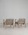 19th Century France Antique White Wood Armchair For Sale - Image 9 of 11