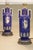 1930s Cobalt Noritake Wedgewood Jasperware Style Neoclassic Art Deco Table Lamps - a Pair For Sale In Los Angeles - Image 6 of 15