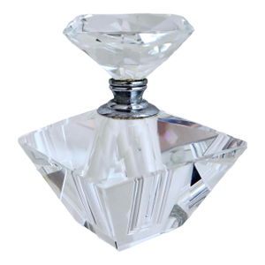 Fine Quality Art Deco Cut Glass Scent Bottle Probably French, Circa 1935