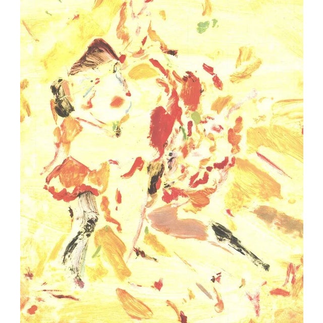 Contemporary 2001 Cecily Brown 'American Dance Festival 2001' African American Yellow Offset Lithograph For Sale - Image 3 of 4