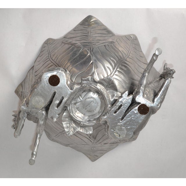 Arthur Court 2004 Safari Collection Giraffe Ice Bucket Aluminum Wine Cooler For Sale - Image 12 of 14