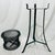 Mid Century French Style Green Metal Mesh Planter & Tripod Plant Stand, in the Manner of Mathieu Matégot, C. 1950s For Sale - Image 10 of 12
