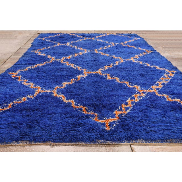 Vintage Beni M'Guild Moroccan Rug, 06'00 X 11'08 For Sale - Image 9 of 10