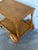 Oak Two-Tier Rolling Bar Cart Danish Mid-Century Modern Serving Trolley 1970s For Sale - Image 4 of 10