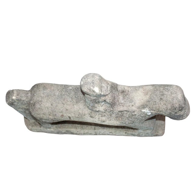 Vintage Indonesian Stone Sumba Horse For Sale - Image 4 of 6