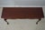 1990s Henkel Harris Cherry 3 Drawer Sofa Table For Sale - Image 5 of 18