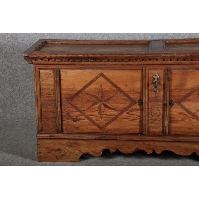 Large Antique Baroque Chest, 1700 For Sale - Image 15 of 18