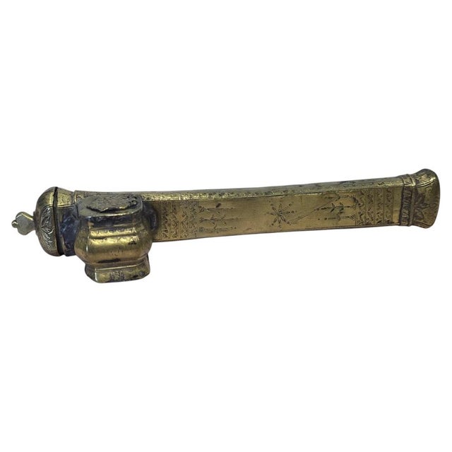 Ottoman Engraved Bronze Inkwell, 1790s For Sale - Image 10 of 10