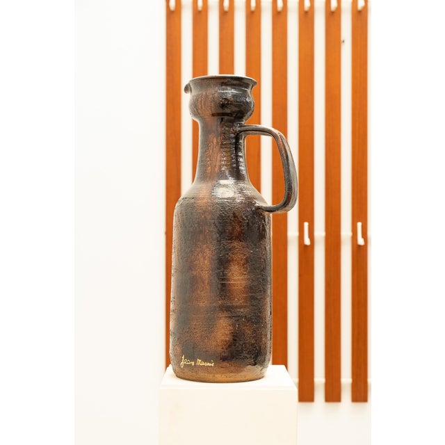 Ceramic Vase by Jean Marais, France, 1960s For Sale - Image 9 of 10