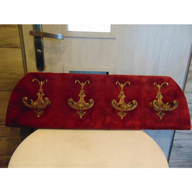 Vintage Wooden Hanger Rack, 1950-70s For Sale - Image 6 of 6