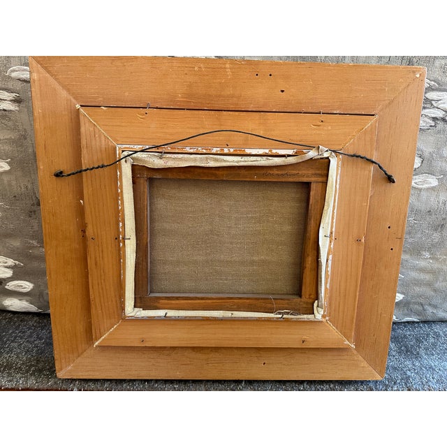 White 1960s Francois Gall Treport Signed Original Impressionist Seascape Painting, Framed For Sale - Image 8 of 10