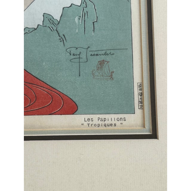 A highly important, scarce original pre-war Japanese woodblock print (shin-hanga) by international master Paul Jacoulet,...