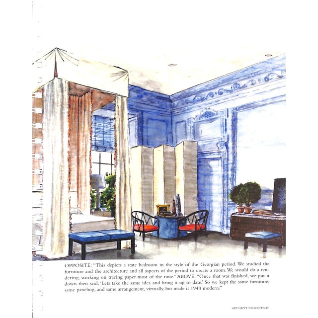 "Drawings and the Design Process - Albert Hadley" 2004 Hadley, Albert (Inscribed) For Sale - Image 11 of 17