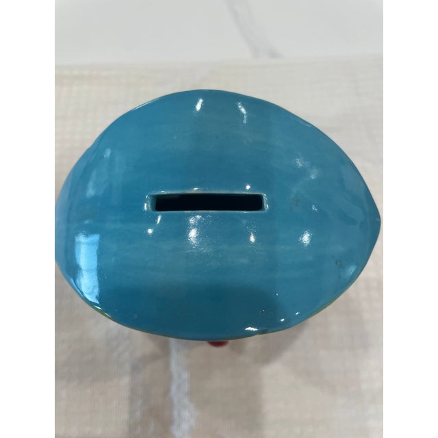 Vintage Mid Century Ceramic Bank For Sale - Image 9 of 13