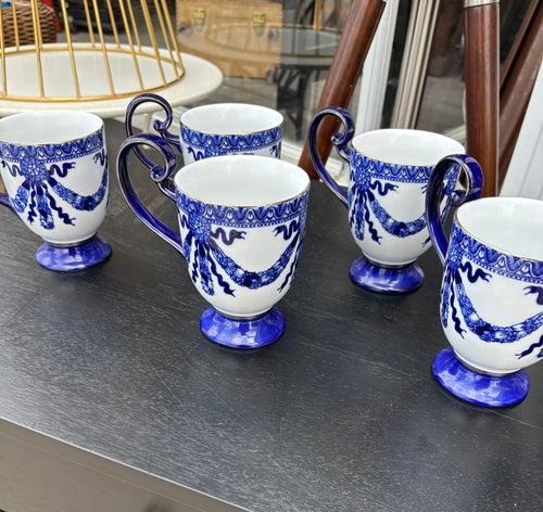 1990s Bombay Mugs- Set of 5 Mugs & Cups