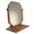 Art Deco Eliezer Saarinen Attributed Oak Art Deco Table Mirror, 1940 For Sale - Image 3 of 7