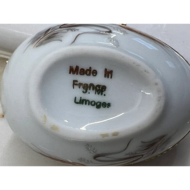 Metal Early 20th Century Limoges Egg Shape Box For Sale - Image 7 of 8