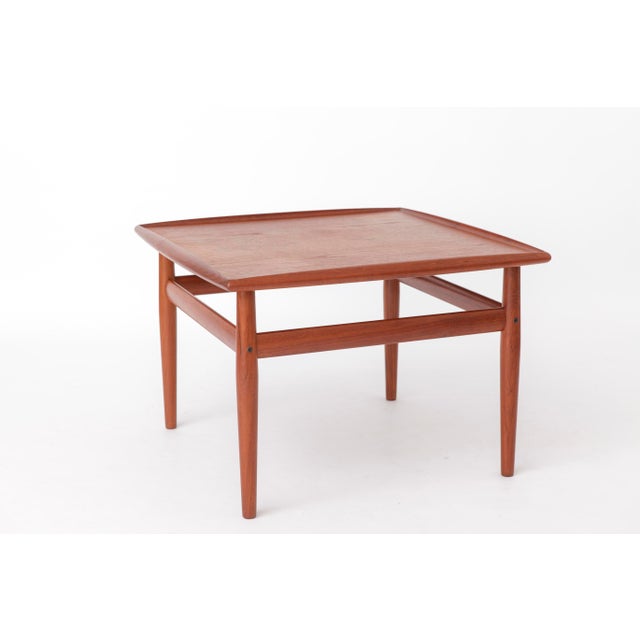Mid-Century Modern Danish Teak Side Table by Grete Jalk for Glostrup, 1960s For Sale - Image 3 of 12