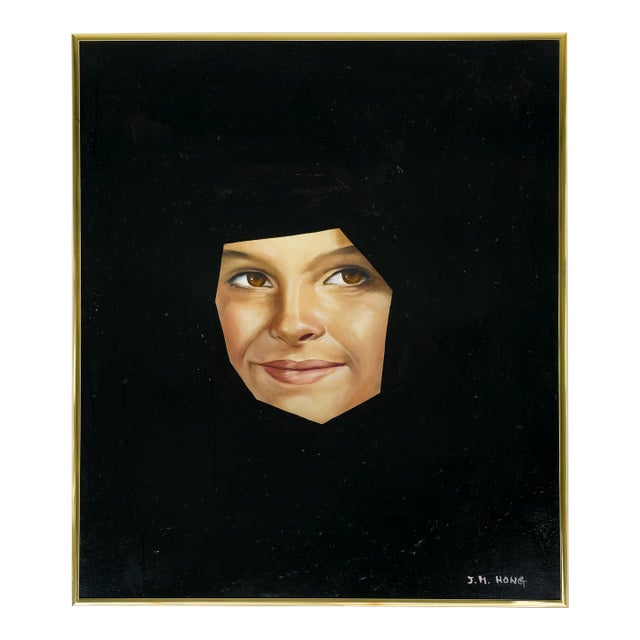 Smile Through the Octagonal Void - j.h. Hong, C. 1990s For Sale