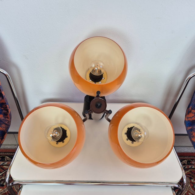 Space Age Hungarian Pendant Lamp from Szarvasi, 1960s For Sale - Image 9 of 13