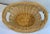 Wood Vintage Wicker Oval Shaped Basket For Sale - Image 7 of 9