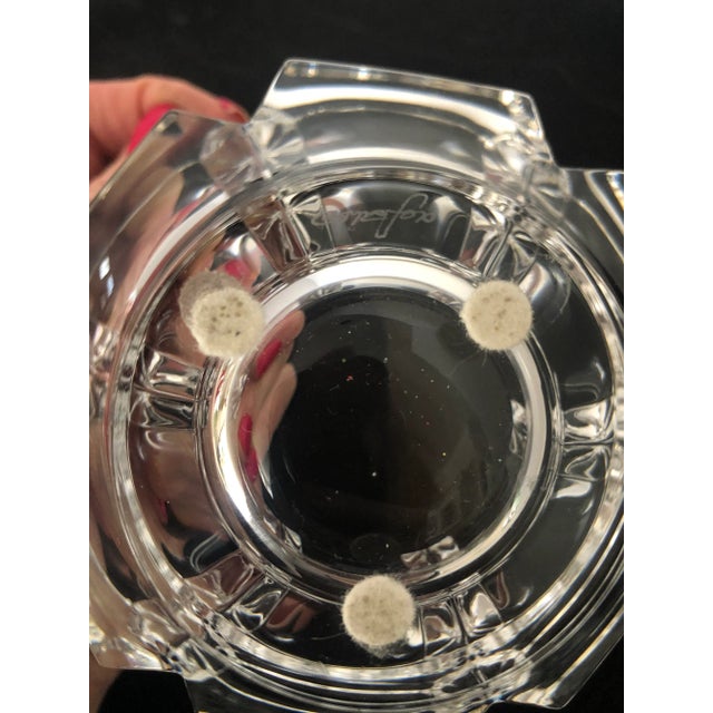 1970s Vintage 1970s Orrefors Corona Bowl, Sweden For Sale - Image 5 of 9