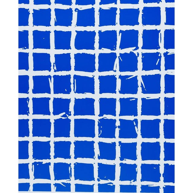 Simon HANTAI (1922-2008) Tables Original poster based on a work by the artist On Poster Paper 42 x 59 cm (c. 17 x 23...