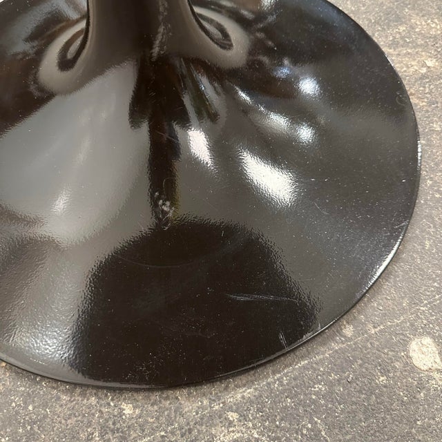 Mid Century Modern Burke Round Tulip Bistro Table For Sale - Image 11 of 12