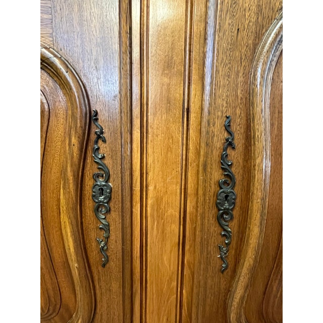 Vintage Country French Buffet Marble Top For Sale In New York - Image 6 of 9
