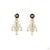 12.72 Carat Pear Shape Diamond Gold Earrings, Pair For Sale In New York - Image 6 of 9