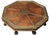 Antique Octagonal Low Hardwood Eastern Table with Decorative Brass Trims, 1890s For Sale - Image 12 of 12