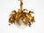 Vintage Gold-Plated Metal Pendant Lamp with Glass Sphere by Hans Kögl, 1970s For Sale - Image 6 of 18