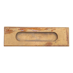 Vintage 6.937 In. Brass Spring Loaded Mail Slot