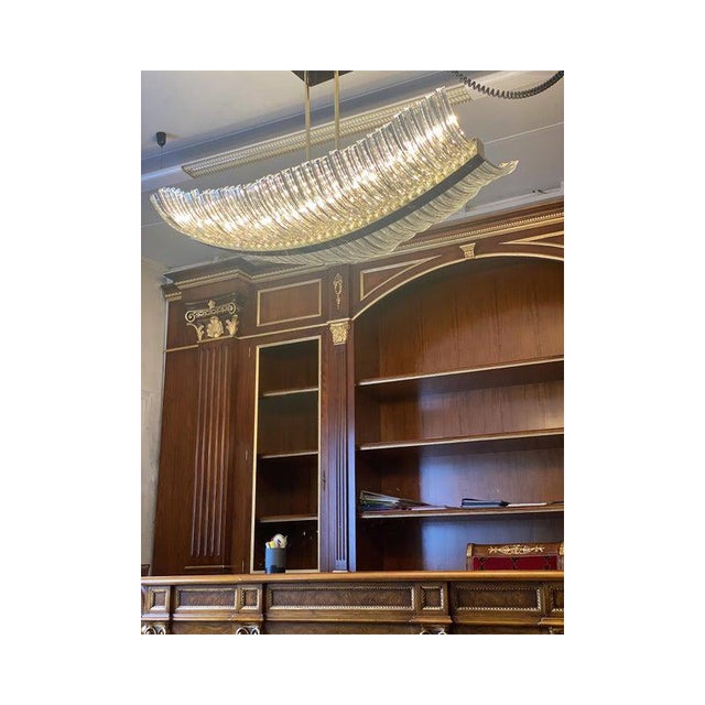 Glass Triedro Sail Chandeliers by Simoeng, Set of 2 For Sale - Image 7 of 13