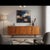 Wood Danish Teak Sideboard with Sliding Doors and Drawers, 1960s For Sale - Image 7 of 17