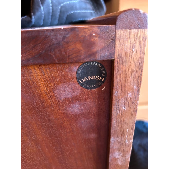 Dimensions 78.5ʺW × 20ʺD × 50.5ʺH Elevate your space with this stunning vintage Johannes Andersen teak credenza, a classic...