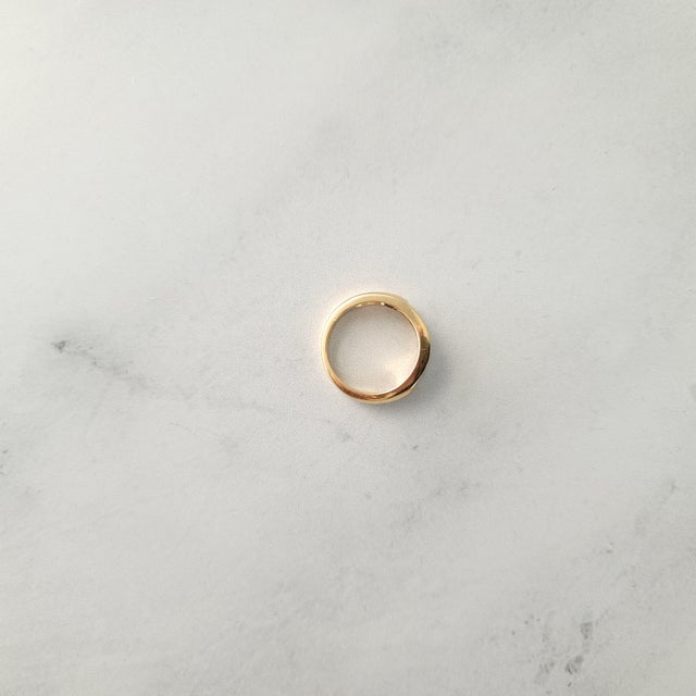 2020s One Carat Triple Row Princess Diamond Wedding Band, Size 5.5 For Sale - Image 5 of 5