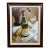 Thomas Stiltz Portrait in White and Gold Limited Giclee on Canvas, Signed Edition 12 of 25 For Sale
