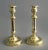 C. 1840 Brass Candlesticks - a Pair For Sale - Image 4 of 4