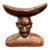 Sculptural Carved African Headrest For Sale