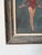 Teal 1970’s A. Blanchaze Ballet Dancer Woman Oil on Board Painting, Rustic Wood Framed For Sale - Image 8 of 12