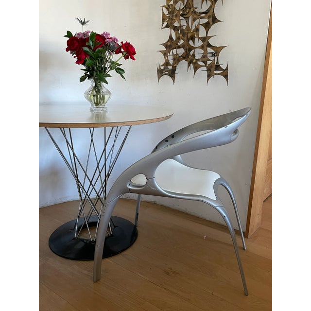 Designed by Ross Lovegrove (British, born 1958) and made by Bernhardt Design in North Carolina, the "Go" Chair was the...