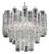 21st Century Murano Tube Chandelier by Fabio LTD For Sale