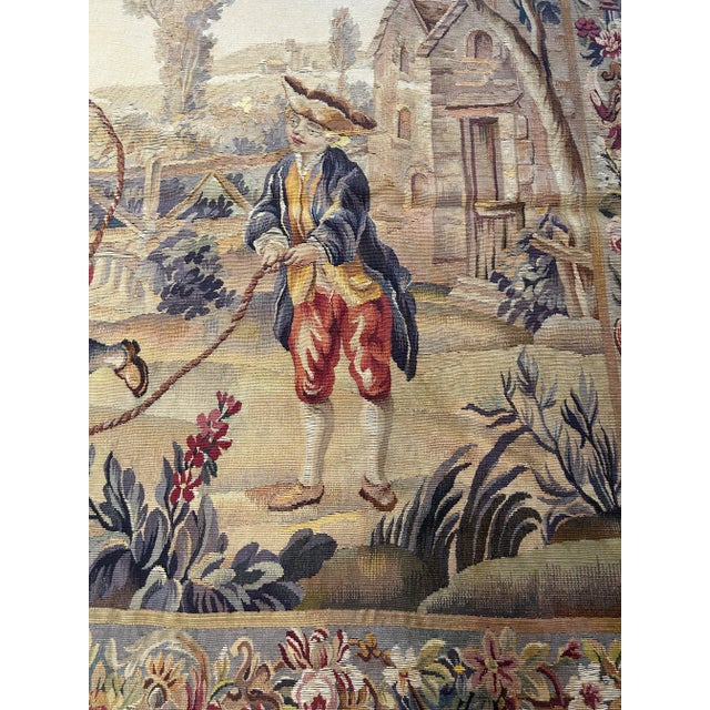 19th Century French Aubusson Tapestry For Sale In Los Angeles - Image 6 of 11