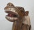 Antique Anglo-Indian Hand-Crafted, Wood-Carved & Gilded Silver Leaf Reposed Camel Accent/Decorstive Piece For Sale - Image 10 of 18